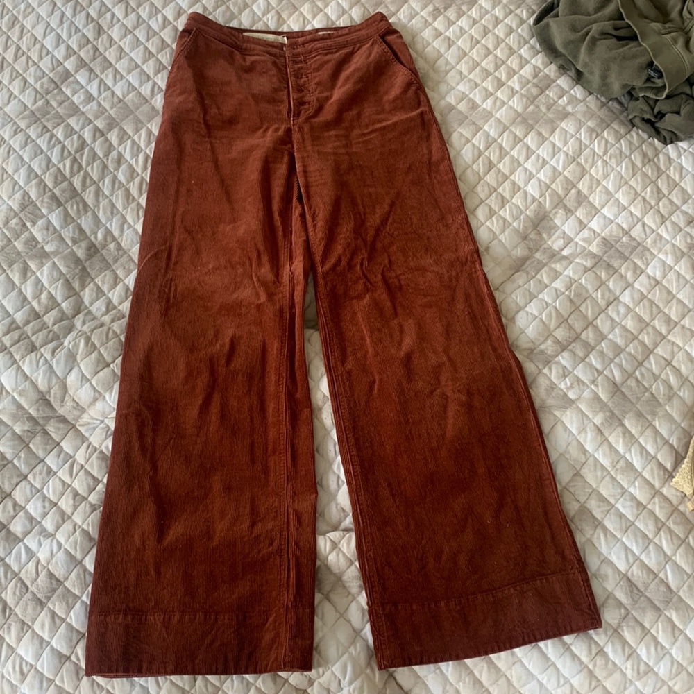 Anthropologie corduroy pants